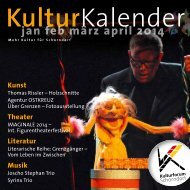 KulturKalender KulturKalender - Kulturforum Schorndorf