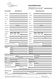 Anmeldeformular - Siedlungsgenossenschaft Eigengrund