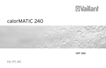 calorMATIC 240 - Vaillant