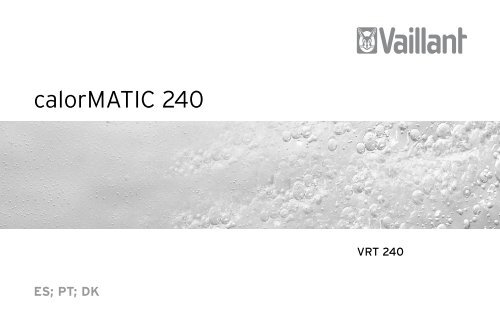 calorMATIC 240 - Vaillant