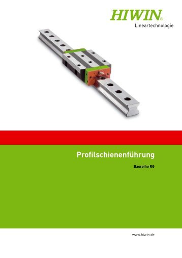 Profilschienenführung