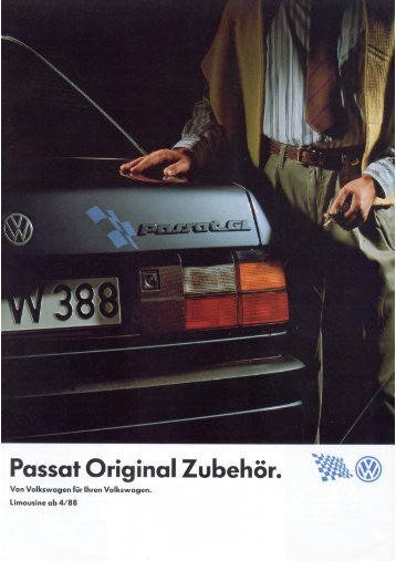 Passat Original Zubehör - VW Passat