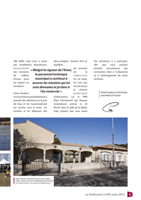 11 mars 2012 - Aramon.fr