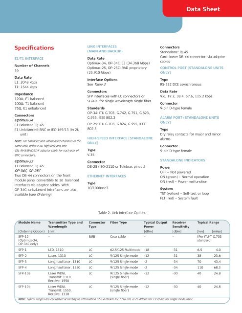 Datasheet PDF - Xortec.de