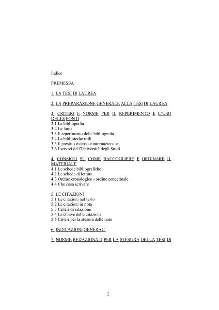 Guida per i laureandi a cura del - Dipartimento di Filosofia