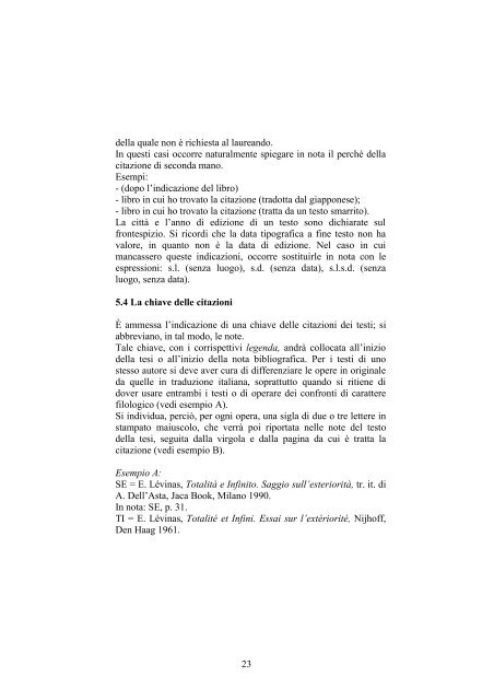 Guida per i laureandi a cura del - Dipartimento di Filosofia