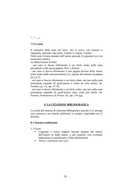 Guida per i laureandi a cura del - Dipartimento di Filosofia