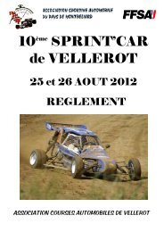 10ème SPRINT'CAR de VELLEROT - asapm.fr