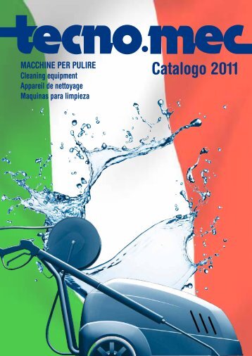 Catalogo 2011 - High pressure washers