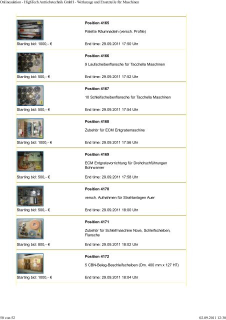 Auction List.pdf - Waitz & Richter GmbH