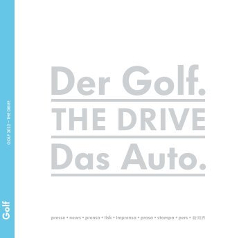 GOLF 2012 â€“ THE DRIVE - VWClub.BG