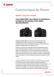 Lifestyle [PDF, 133 KB] - Canon France