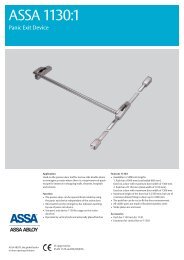 ASSA ABLOY Code Handle Door