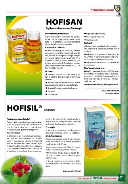 Descarca revista - Hofigal