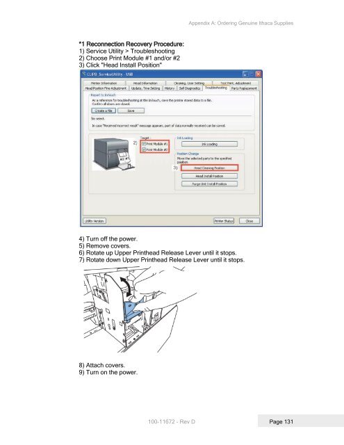 Printrex 980 Operator's Guide - TransAct