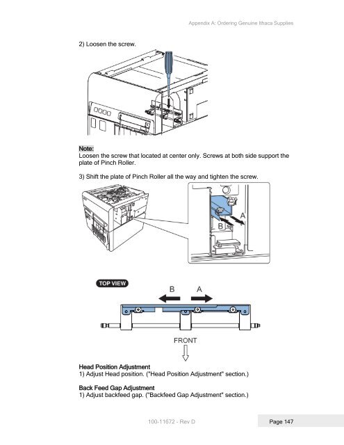 Printrex 980 Operator's Guide - TransAct