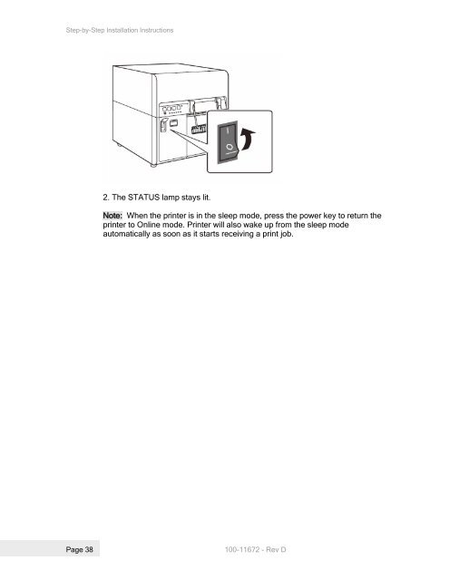 Printrex 980 Operator's Guide - TransAct