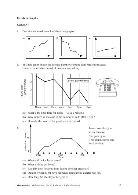 Unit 2 Statistics Booklet - Newbattle Community High School