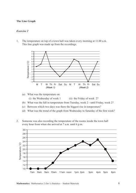 Unit 2 Statistics Booklet - Newbattle Community High School