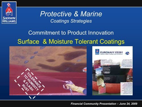 Protective & Marine Coatings - Sherwin-Williams