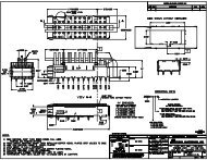 QSFP+ Cage 9054-H-X-2L Engineering Drawing