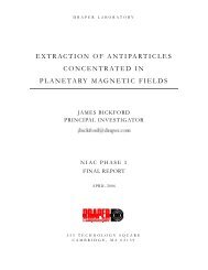 extraction of antiparticles concentrated in planetary magnetic fields