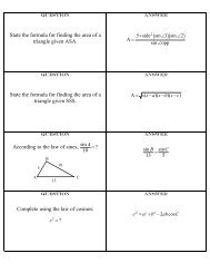 x - 3. Precalculus Honors