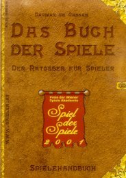 Spielehandbuch 2001 - Ãsterreichisches Spiele Museum