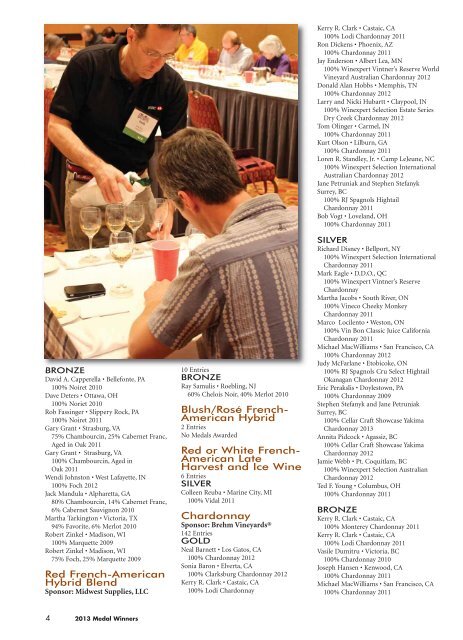 2006 Wine Comp Results I#14C5CE - Gencowinemakers.com