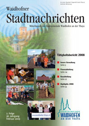 Donnerstag, 12. März 2009 - Waidhofen an der Thaya