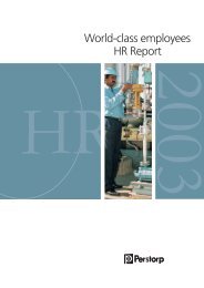 HR Report - Perstorp