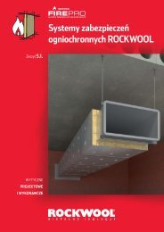 Systemy zabezpieczeÅ ogniochronnych ROCKWOOL - DEKA