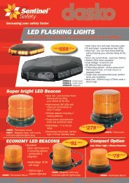 LED FLASHING LIGHTS - DASKO