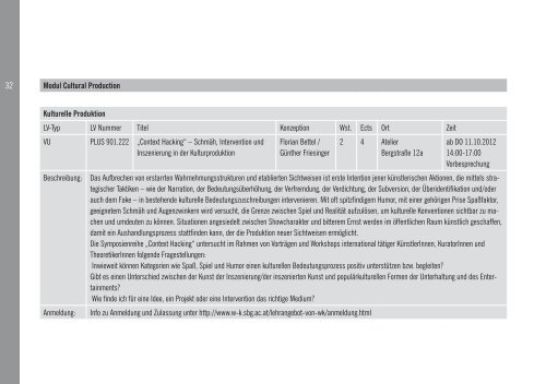 LeHrangebot im WinterSemeSter 2012-2013 - w-k.sbg.ac.at ...