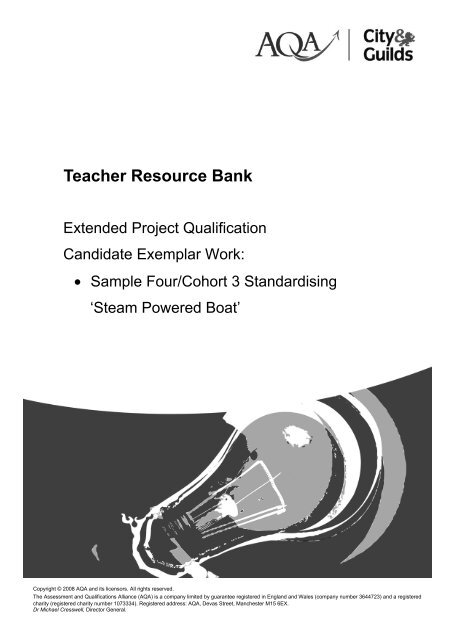 Teacher Resource Bank Candidate Exemplar Work Sample Four