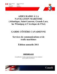 AIDES RADIO Ã LA NAVIGATION MARITIME (Atlantique, Saint ...