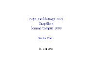 LaTeX Kurs Grafiken als PDF Datei (ca. 304 kB)