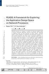 FEADS: A Framework for Exploring the Application Design Space on ...