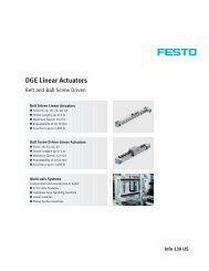 DGE Linear Actuators - Allied Automation, Inc.