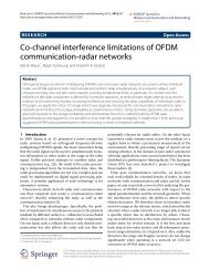 Co-channel interference limitations of OFDM communication ... - KIT