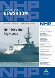 NHP hits the high seas