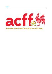 Association des Clubs Francophones de Football