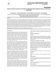 design and evaluation of controlled release mucoadhesive buccal ...