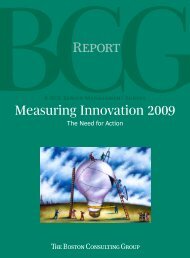 Measuring Innovation 2009: The Need for Action