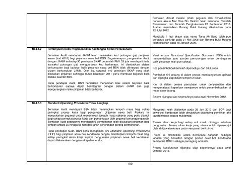 Laporan Maklum Balas Daripada Perbendaharaan Malaysia Ke ...