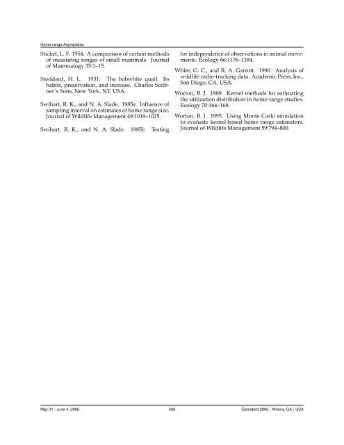 A Method for Determining Asymptotes of Home-Range Area Curves