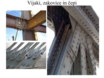 Vijaki, zakovice in čepi