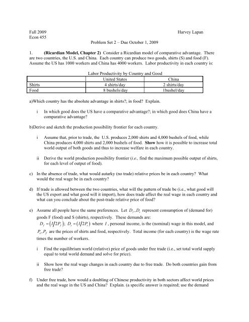 Problem Set 2