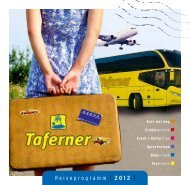 Reiseprogramm | 2012 | - Taferner