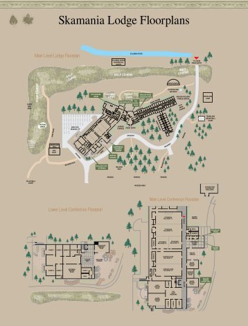 Skamania Lodge Floorplans